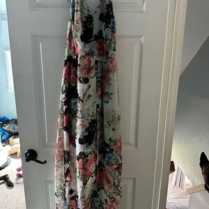 Crystal Doll Floral Print Dress